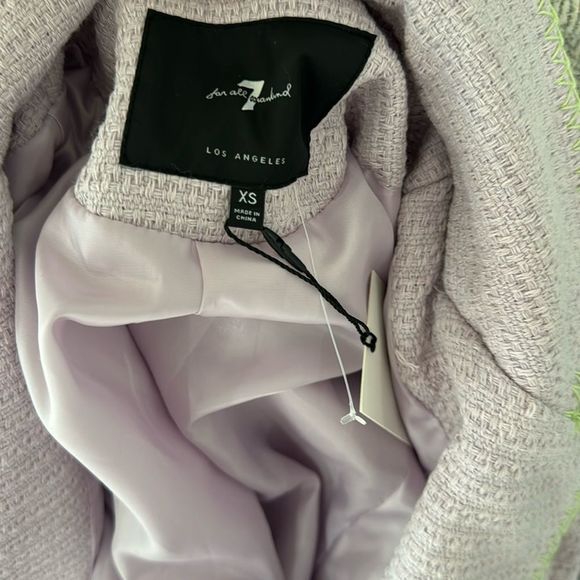 7 for all mankind blazer - Picture 2 of 11